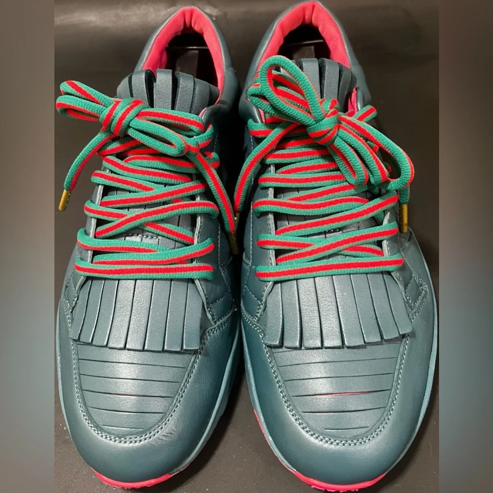 GUCCI FRINGE CASUAL SNEAKER | SIZE 8G | 9US - Picture 2 of 10